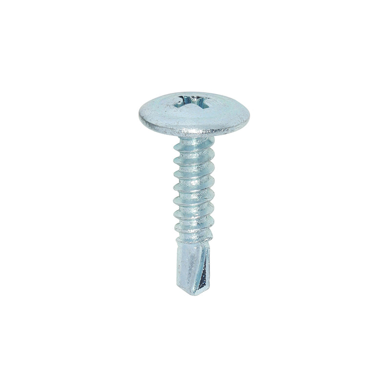 TIMCO Self-Drilling Wafer Head Silver Screws