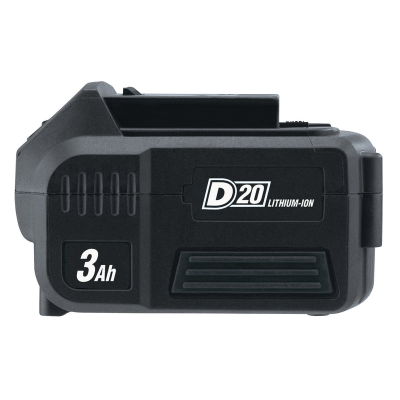 Draper 00649 D20 20V Li-ion Battery, 3.0Ah