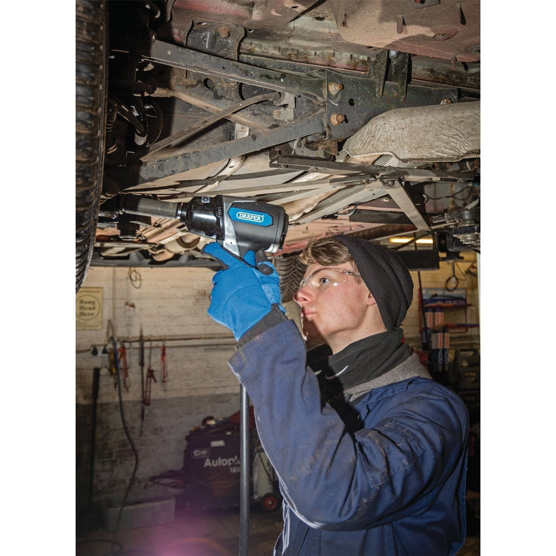 Draper 83745 Air Impact Wrench, 1/2" Sq. Dr.