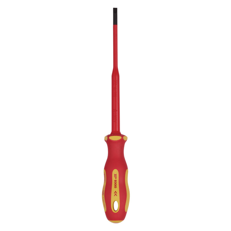 Draper 02159 XP1000® VDE Slimline Plain Slot Screwdriver, 3.5 x 100mm