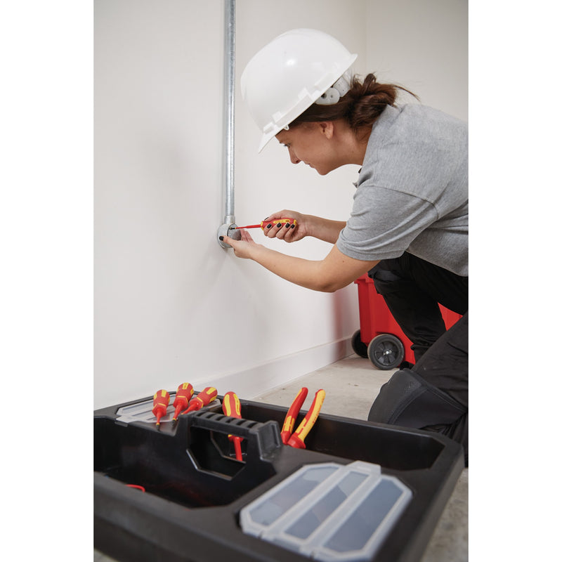 Draper 02160 XP1000® VDE Slimline Plain Slot Screwdriver, 4 x 100mm