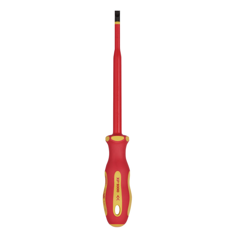 Draper 02162 XP1000® VDE Slimline Plain Slot Screwdriver, 6.5 x 150mm