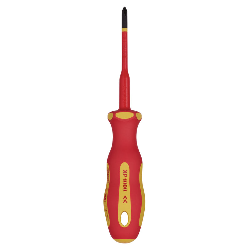 Draper 02163 XP1000® VDE Slimline Cross Slot Screwdriver, No.1 x 80mm
