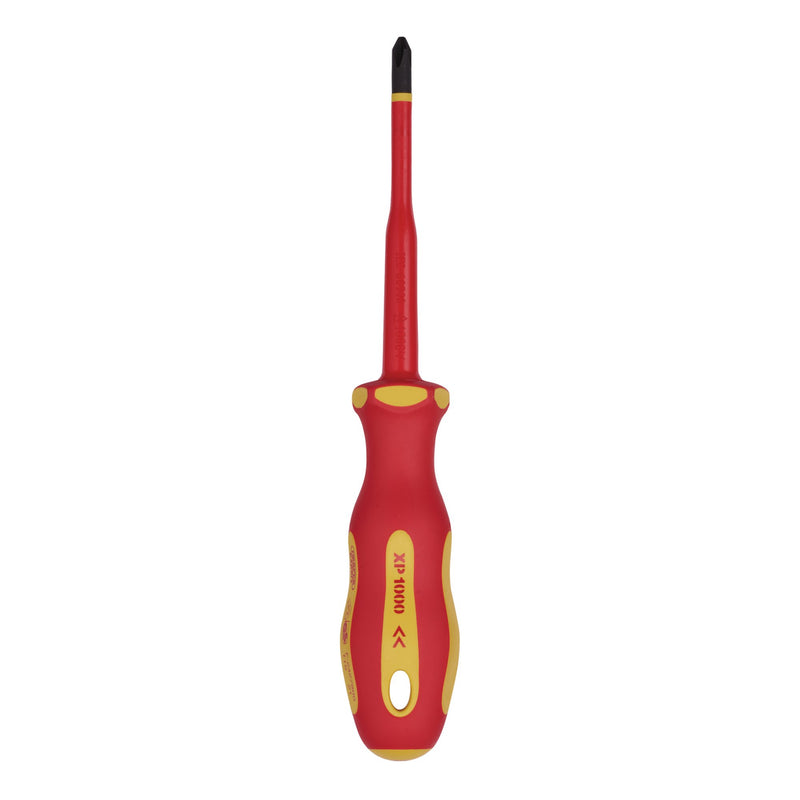 Draper 02164 XP1000® VDE Slimline Cross Slot Screwdriver, No.2 x 100mm