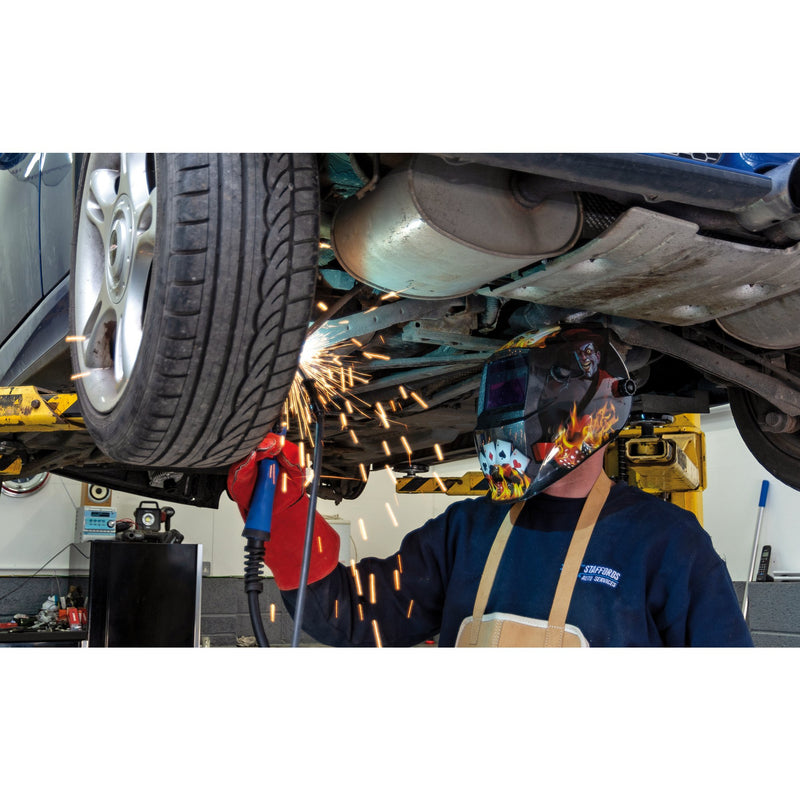 Draper 02515 Auto-Darkening Welding Helmet, Playing Cards