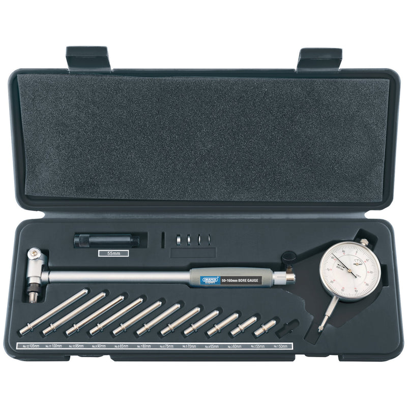Draper 02753 Draper Expert Bore Gauge Set, 50 - 160mm