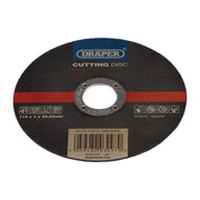 Draper 94779 Stainless-Steel/Inox Metal Cutting Disc, 115 x 1 x 22.23mm