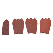 Draper 99259 Assorted Hook and Loop Aluminium Oxide Sanding Sheets, 32 x 92mm (Pack of 10)