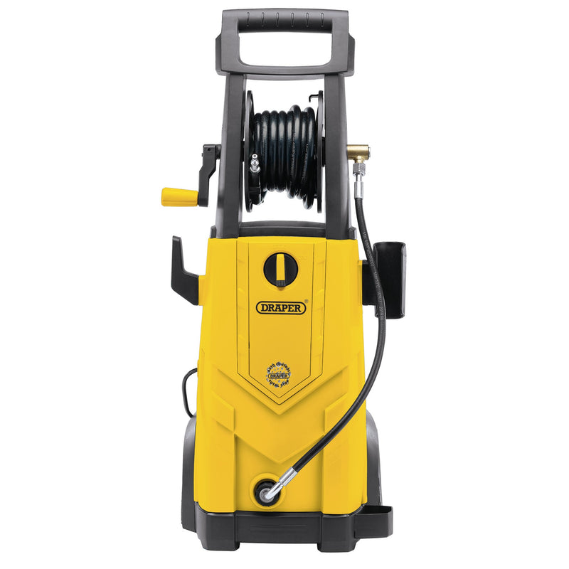 Draper 03096 230V Pressure Washer, 2200W, 165Bar, Yellow