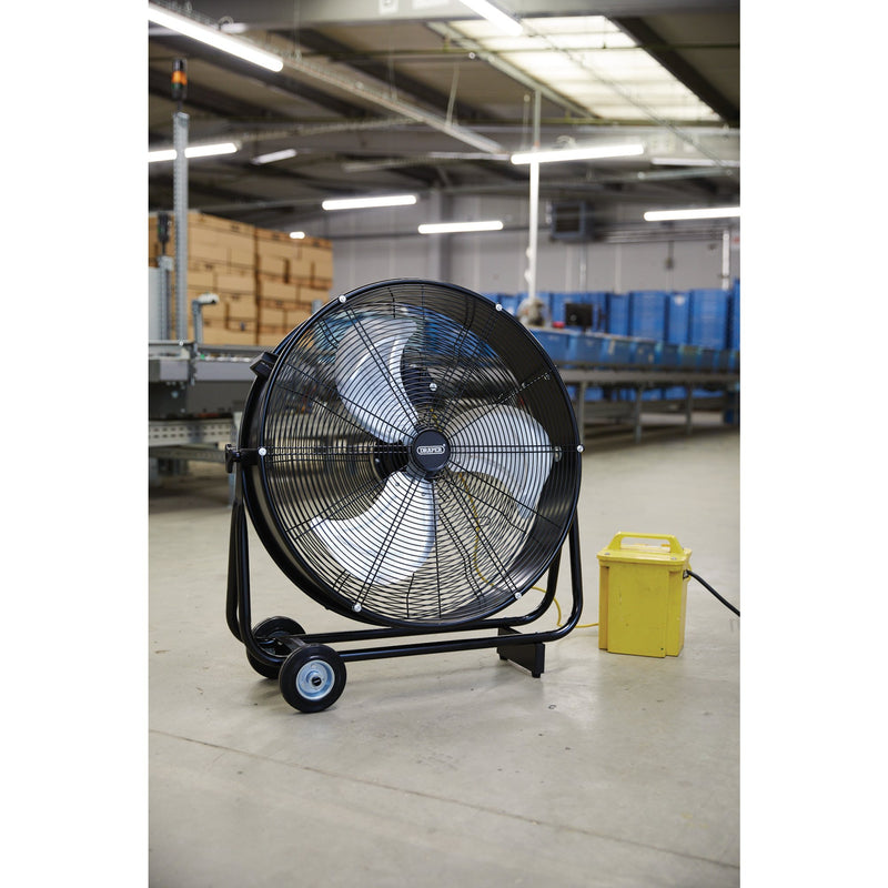 Draper 03365 110V Drum Fan, 24"/610mm, 125W