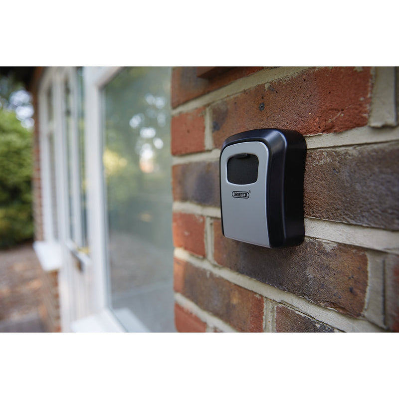 Draper 03387 Combination Lock Wall-Mounted Key Box