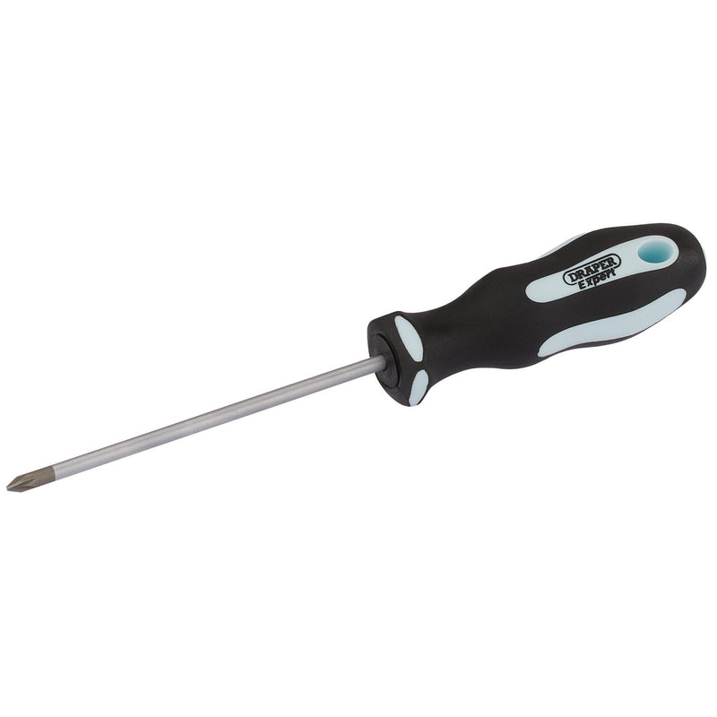 Draper 03457 Draper Expert PZ TYPE Soft Grip Screwdriver, No.0 x 75mm