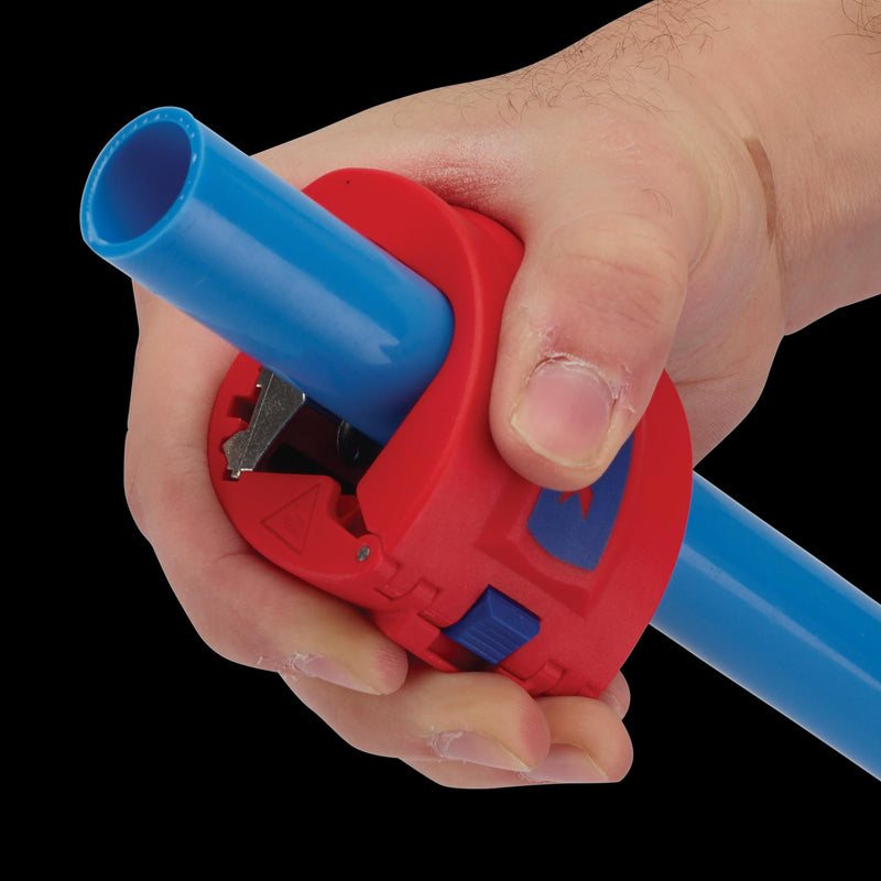 Draper 03517 KNIPEX 90 22 10 BK BiX® Cutters for Plastic Pipes and Sealing Sleeves, 72mm