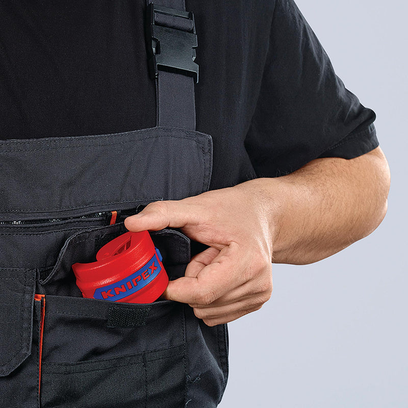 Draper 03517 KNIPEX 90 22 10 BK BiX® Cutters for Plastic Pipes and Sealing Sleeves, 72mm
