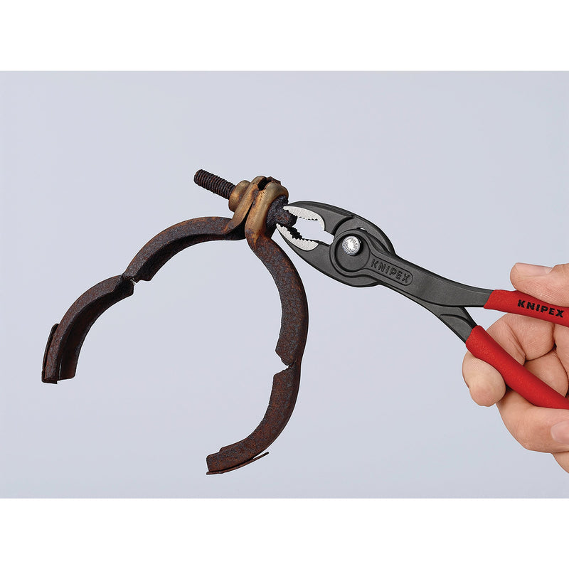 Draper 03518 KNIPEX 82 01 200 SB TwinGrip Front and Side Gripping Pliers, 200mm