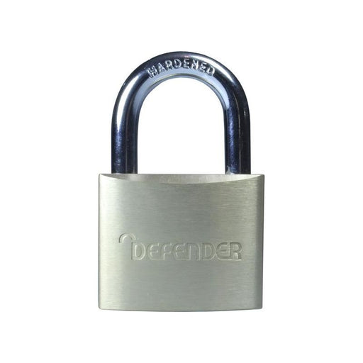 Defender Brass Padlock 40mm DEFENDER - RockBottom Northampton
