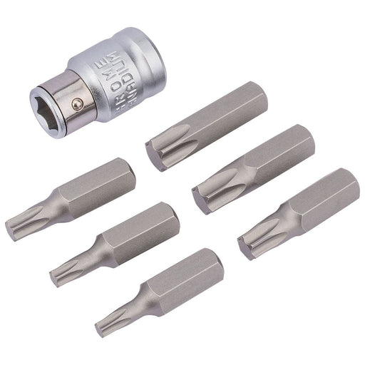 Draper 83561 Draper Expert TX-STAR® Bit and Bit Holder Set, 3/8" Sq. Dr. (7 Piece)