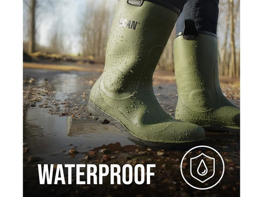 Scan Fleece Lined Wellingtons UK 11 EUR 46 Scan - RockBottom Nothampton
