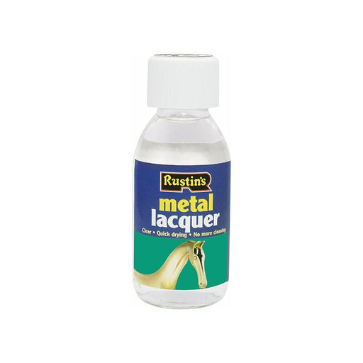 Rustins Metal Lacquer Clear 125ml Rustins - RockBottom Nothampton