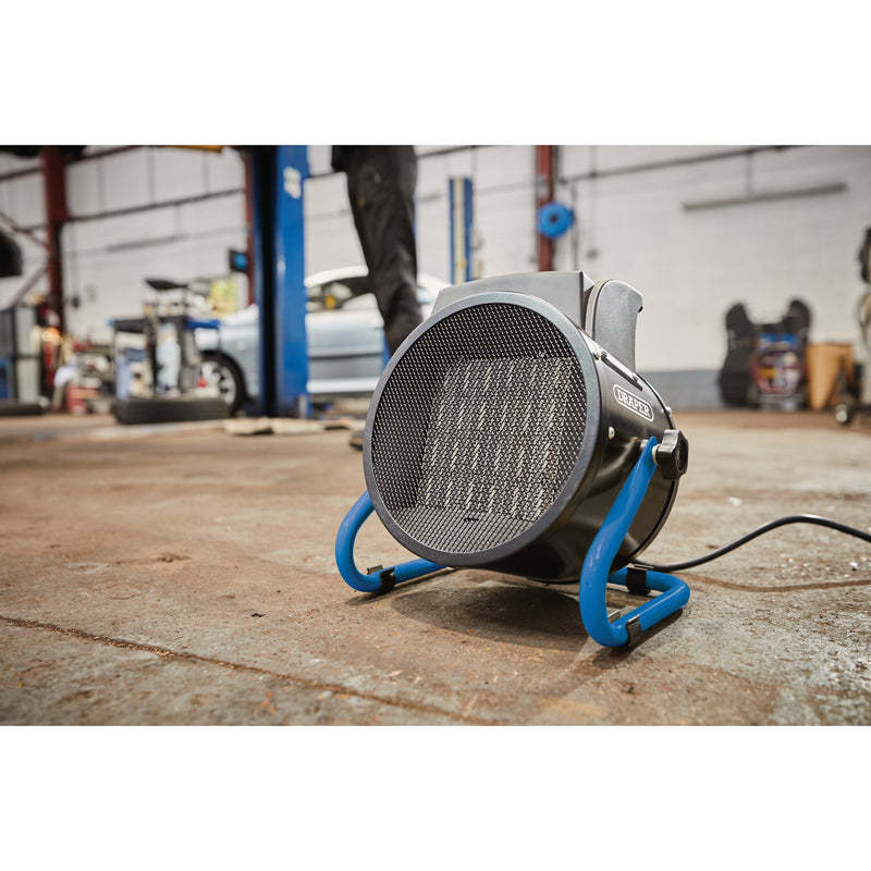 Draper 04566 230V PTC Electric Space Heater, 2.8kW, 9554 BTU