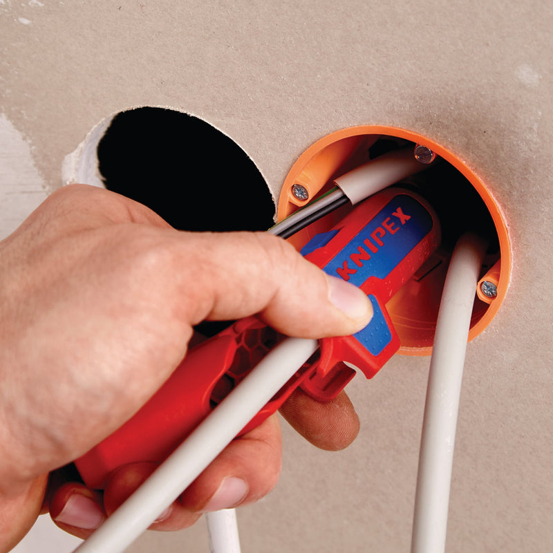 Draper 04599 KNIPEX 16 95 02 SB ErgoStrip® Universal Stripping Tool for Left-Handers, 135mm