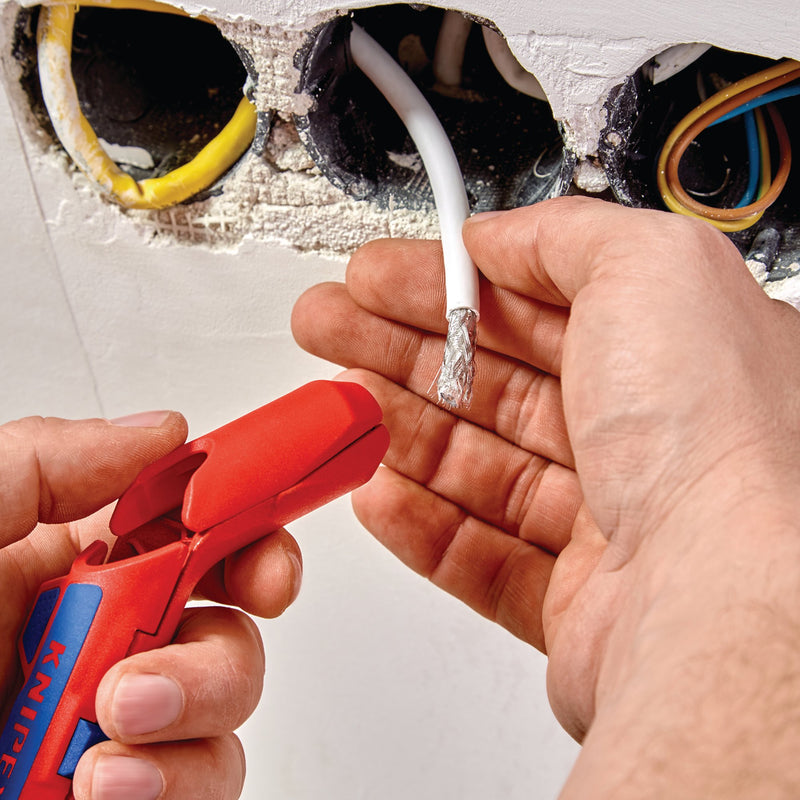 Draper 04599 KNIPEX 16 95 02 SB ErgoStrip® Universal Stripping Tool for Left-Handers, 135mm