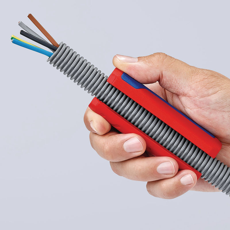 Draper 04600 KNIPEX 90 22 02 SB TwistCut® Corrugated Pipe Cutter, 100mm