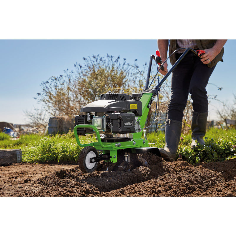 Draper 04604 Self-Propelled Petrol Tiller and Cultivator, 560mm, 161cc/9HP
