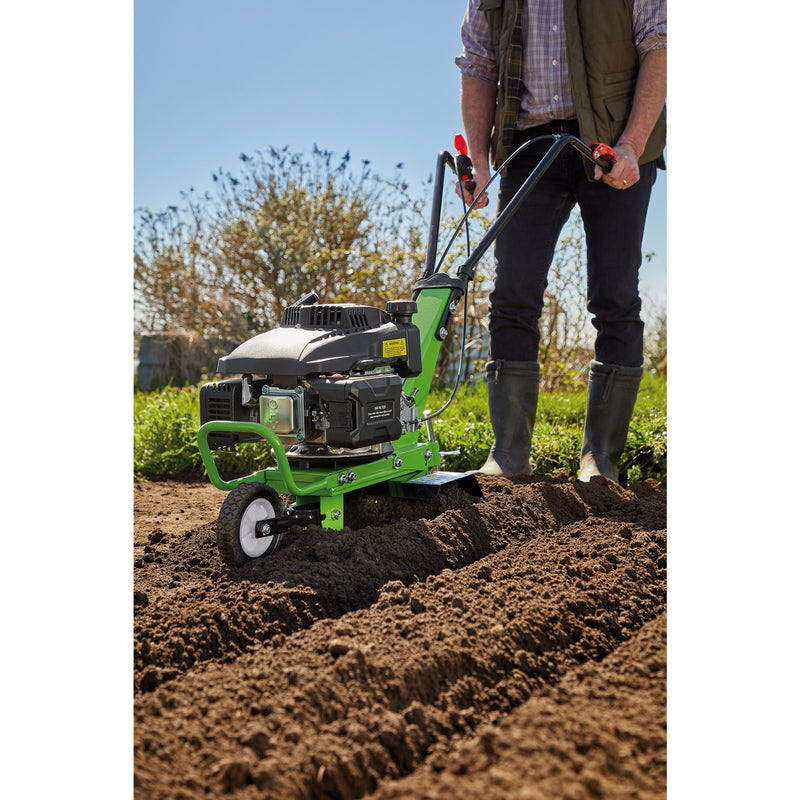 Draper 04604 Self-Propelled Petrol Tiller and Cultivator, 560mm, 161cc/9HP
