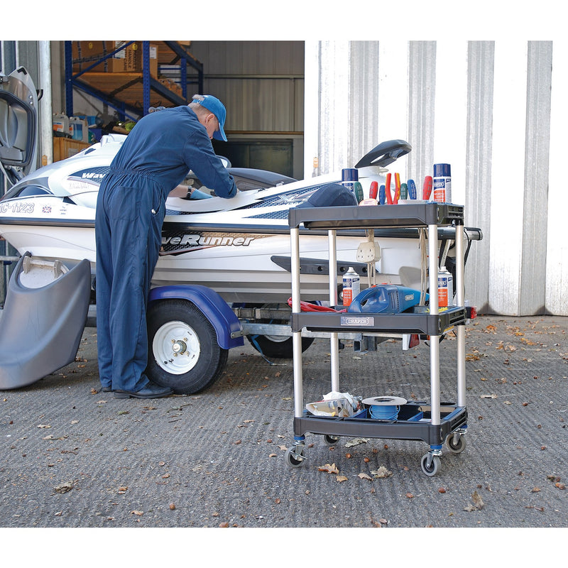 Draper 04612 3 Tier Workshop Trolley
