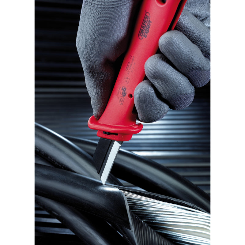 Draper 04616 Draper Expert VDE Cable Knife, 190mm