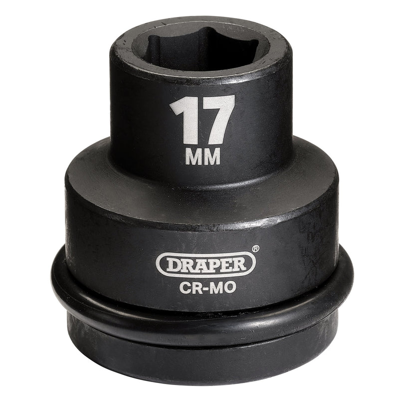 Draper 04998 Draper Hi-TORQ® Impact Socket, 3/4" Sq. Dr., 17mm