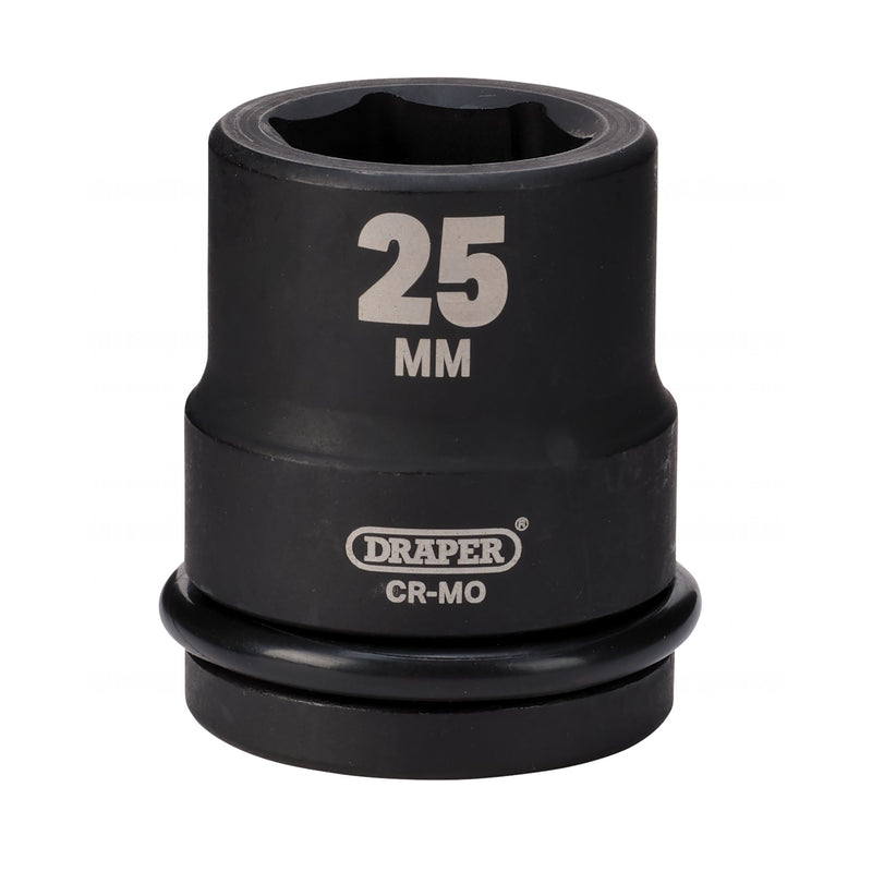 Draper 05006 Draper Hi-TORQ® Impact Socket, 3/4" Sq. Dr., 25mm