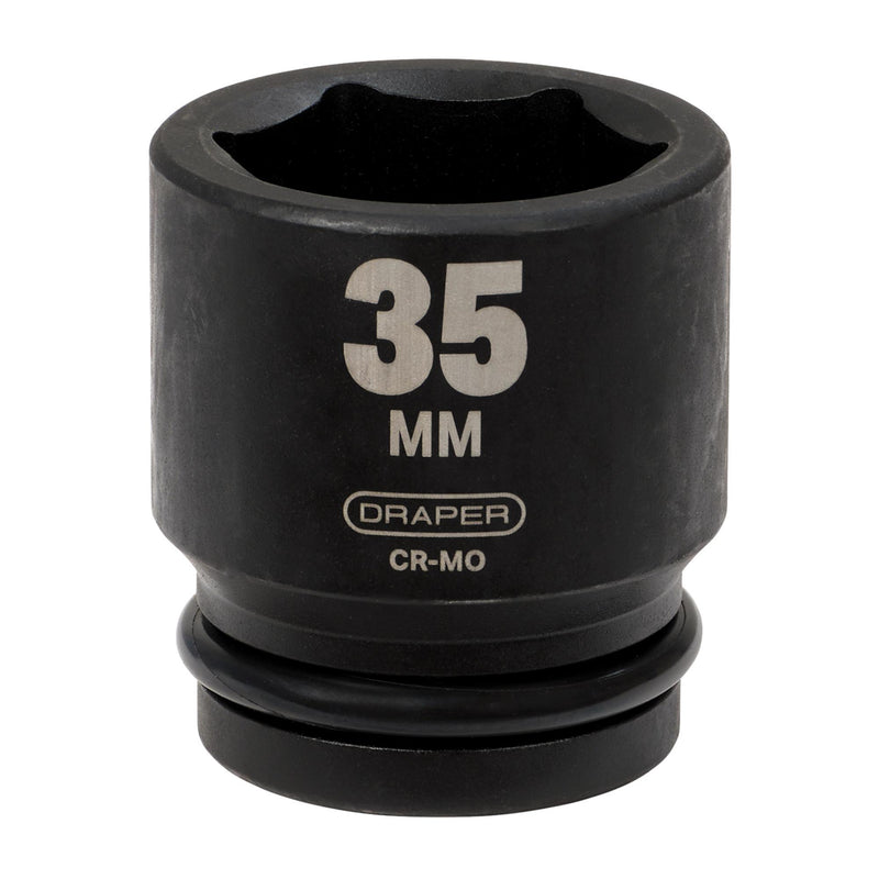 Draper 05015 Draper Hi-TORQ® Impact Socket, 3/4" Sq. Dr., 35mm