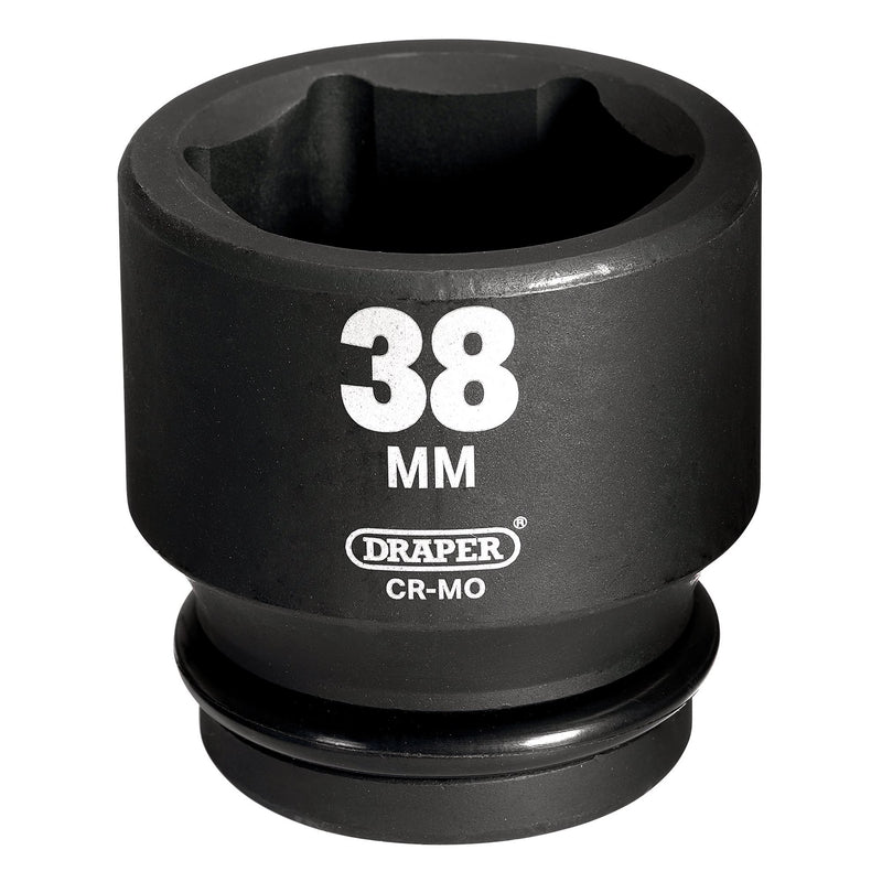 Draper 05018 Draper HI-TORQ® 6 Point Impact Socket, 3/4" Sq. Dr., 38mm