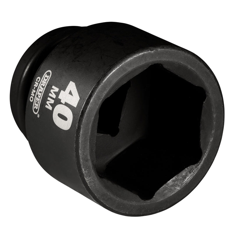 Draper 05021 Draper Hi-TORQ® Impact Socket, 3/4" Sq. Dr., 40mm