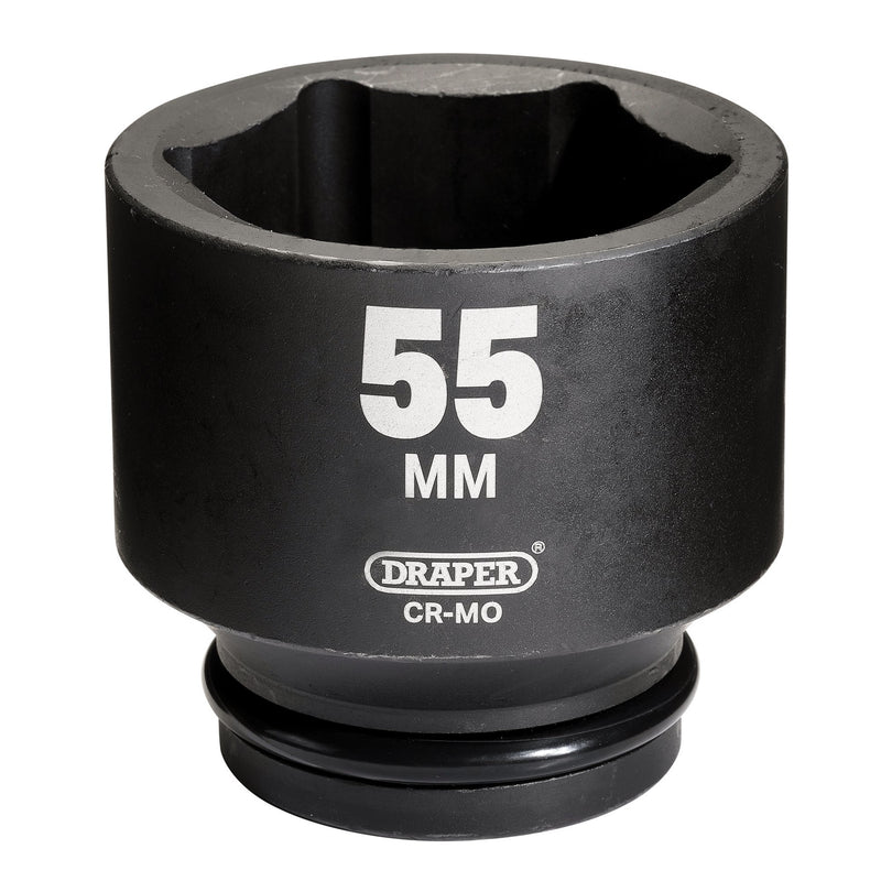 Draper 05036 Draper Hi-TORQ® Impact Socket, 3/4" Sq. Dr., 55mm