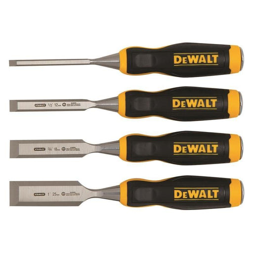 Dewalt Wood Chisel Set, 4 Piece Dewalt - RockBottom Northampton