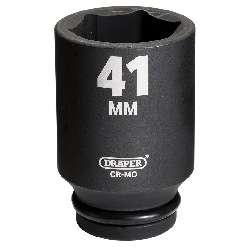 Draper 05072 Draper Hi-TORQ® Deep Impact Socket, 3/4" Sq. Dr., 41mm