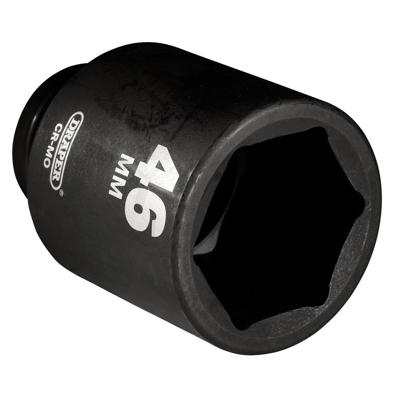 Draper 05077 Draper Hi-TORQ® Deep Impact Socket, 3/4" Sq. Dr., 46mm