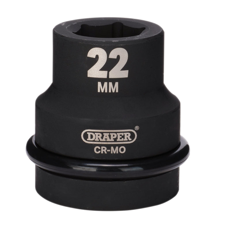 Draper 05103 Draper Hi-TORQ® Impact Socket, 1" Sq. Dr., 22mm