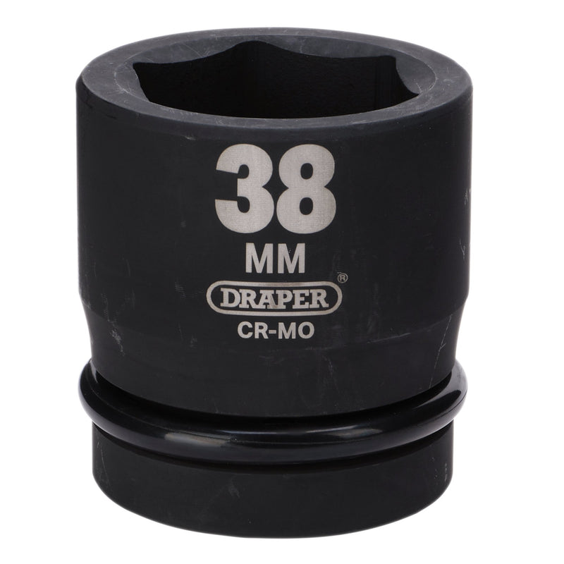 Draper 05118 Draper Hi-TORQ® Impact Socket, 1" Sq. Dr., 38mm