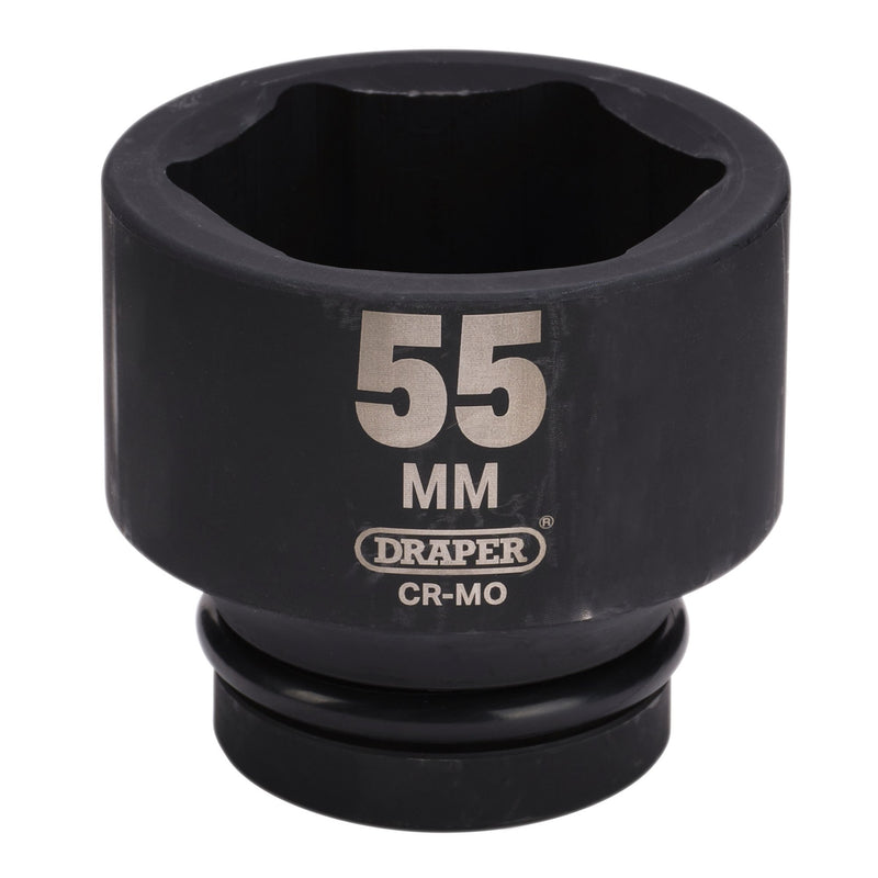 Draper 05126 Draper Hi-TORQ® Impact Socket, 1" Sq. Dr., 55mm