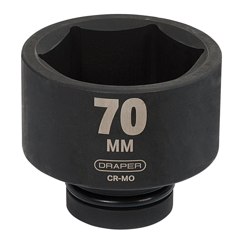 Draper 05131 Draper HI-TORQ® 6 Point Impact Socket, 1" Sq. Dr., 70mm