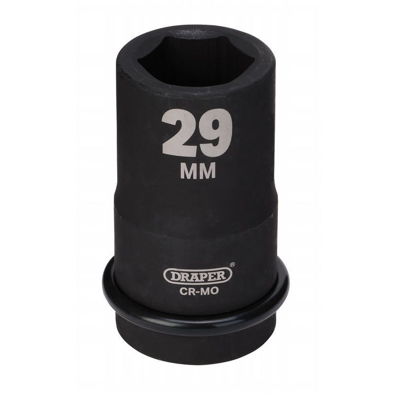 Draper 05144 Draper HI-TORQ® 6 Point Deep Impact Socket, 1" Sq. Dr., 29mm