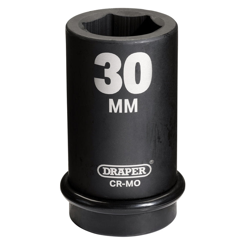 Draper 05145 Draper Hi-TORQ® Deep Impact Socket, 1" Sq. Dr., 30mm