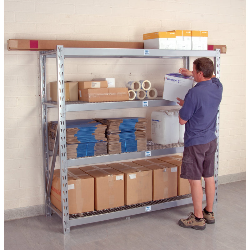 Draper 05227 Expert Heavy Duty Steel 4 Shelving Unit, 1959 x 610 x 1830mm