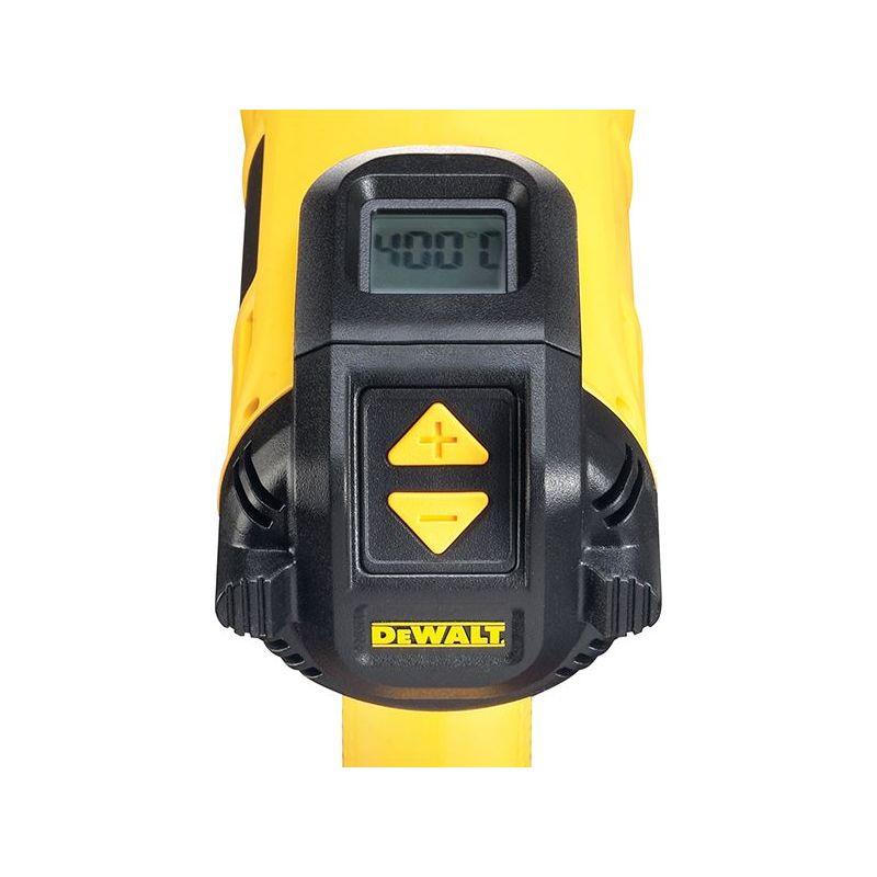 Dewalt Power Tools D26414 LCD Premium Heat Gun 2000W 240V DeWALT Power Tools - RockBottom Northampton