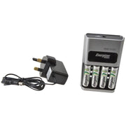 Energizer® 1 Hour Charger plus 4 x AA 2300 mAh Batteries Energizer® - RockBottom Northamptin
