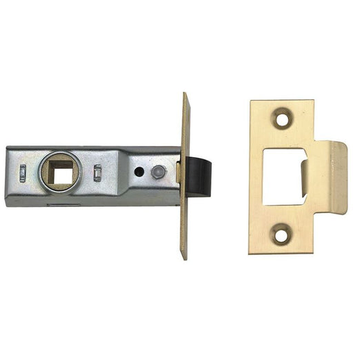 Union Tubular Mortice Latch 2648 Silver Enamel 76mm 3in Box UNION - RockBottom Northampton